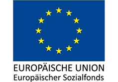 EU Logo - Europäischer Sozialfond