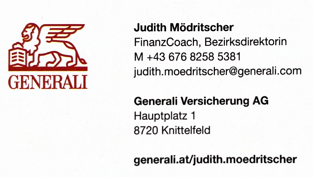 Generali - Judith Mödritscher