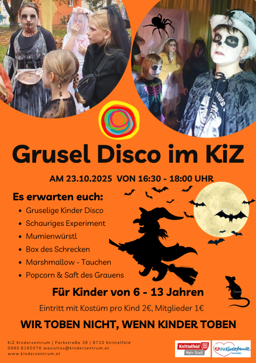 Grusel Disco im Kinderzentrum