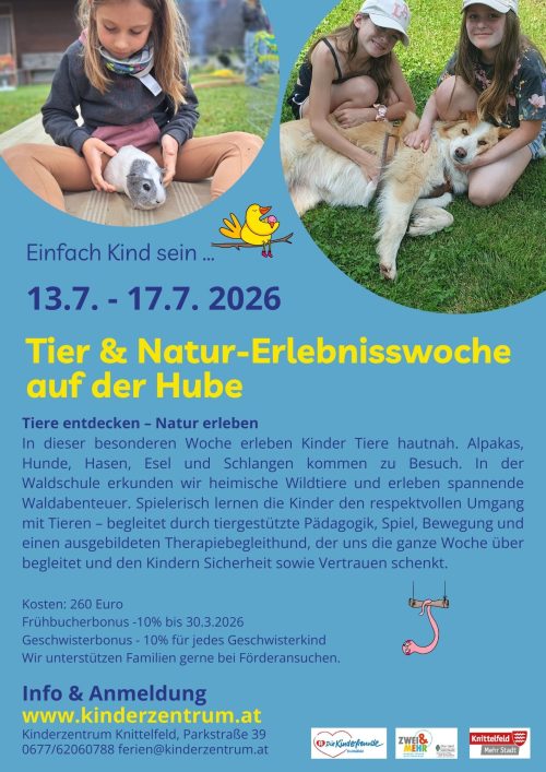 Tierische Woche_Ferienaktion 2026